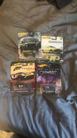 Hot wheels premium set of 4 cars