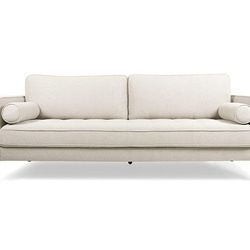 Open Box_Woven / Knit Bedroom Convertible Sofa Futon, Pull Out Sleeper Couch Bed