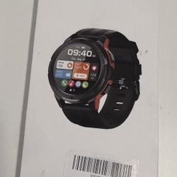 Smart Watches for Men, 1.43" HD AMOLED, Rugged Military (Answer/Calls/Dial) Fitness Tracker, Extra-Long Battery Life, AI Assistant/Sleep Monitor, 100+