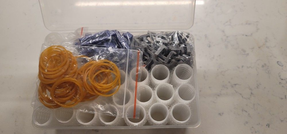 Big Size 24pc Salon Nylon Hook and Loop Hair Roller Sets