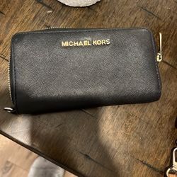 Mk Black Wallet