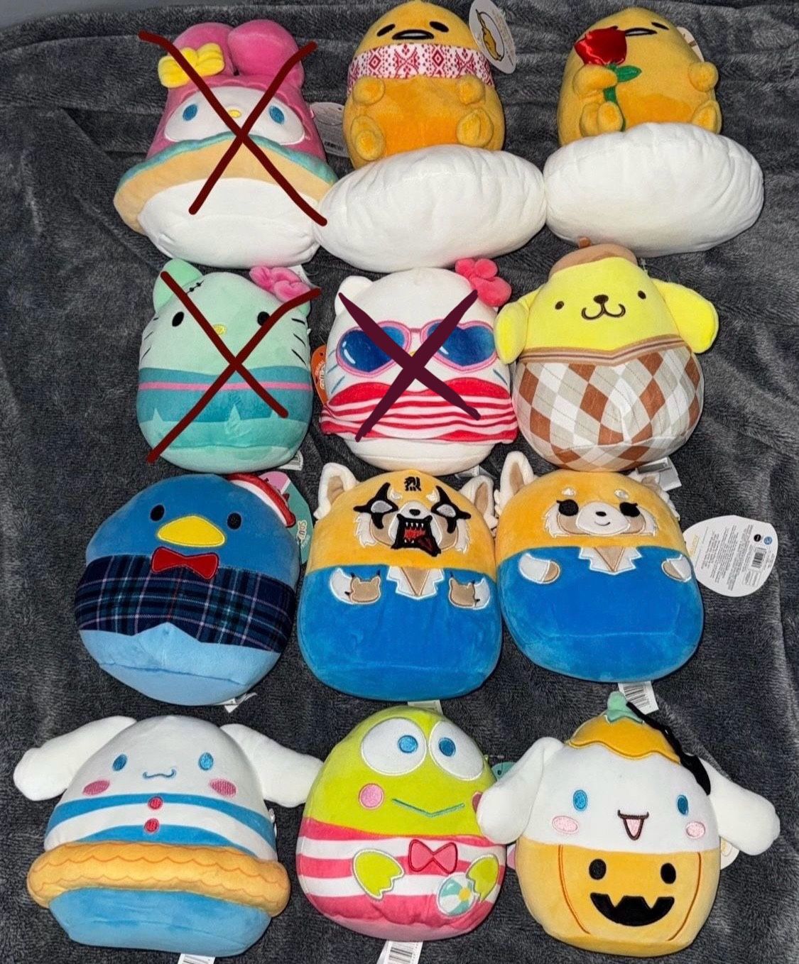 Sanrio/Hello Kitty Plushies
