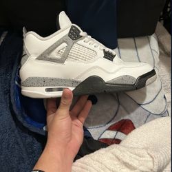 Jordan 4 White Cement (2025)