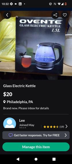 Glass Electric Kettle