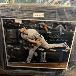 Garret Cole signed photograph