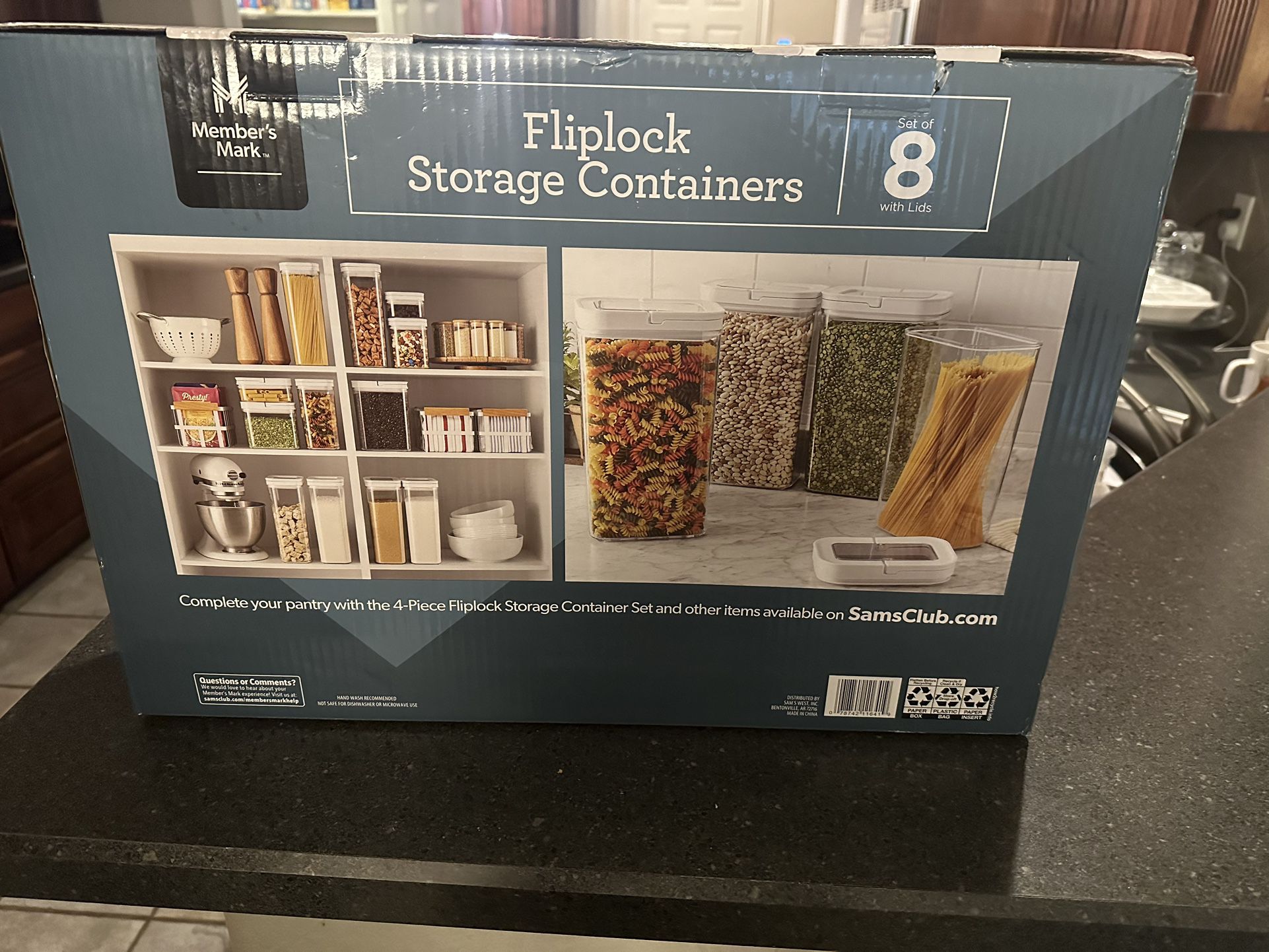 8 Piece Storage Containers