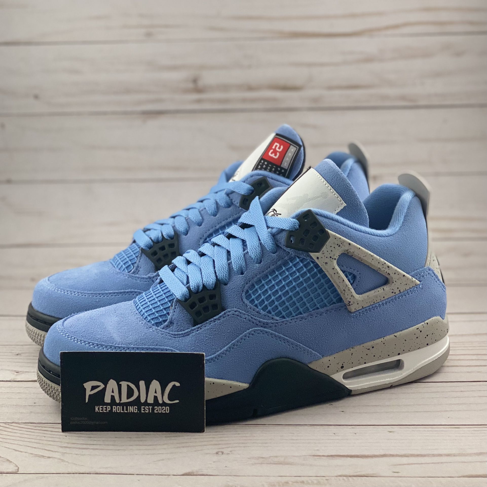 Jordan 4 University Blue