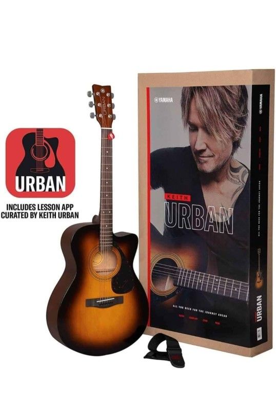 Yamaha Keith Urban acoustic guitar, new in its case, never used