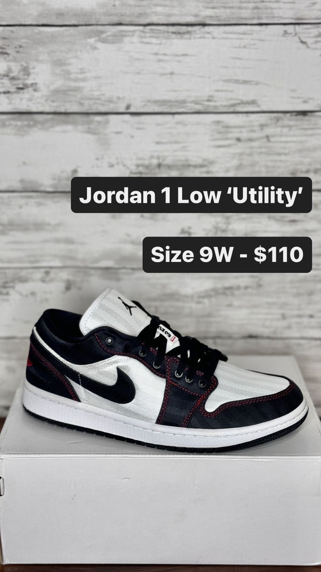 Jordan 1 Low 'Utility'