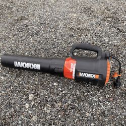WORX Turbine 800 Leaf Blower — 800 CFM — Powerful & Like New