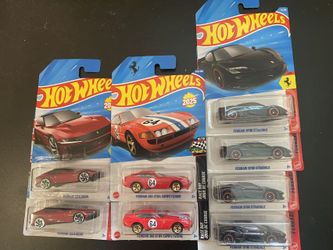 Hot Wheels Ferrari Mainline- 12Cilindri, 365 GTB4 Competizione, SF90 Stradale