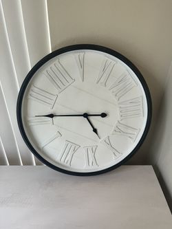 Farmhouse Style Clock, $40