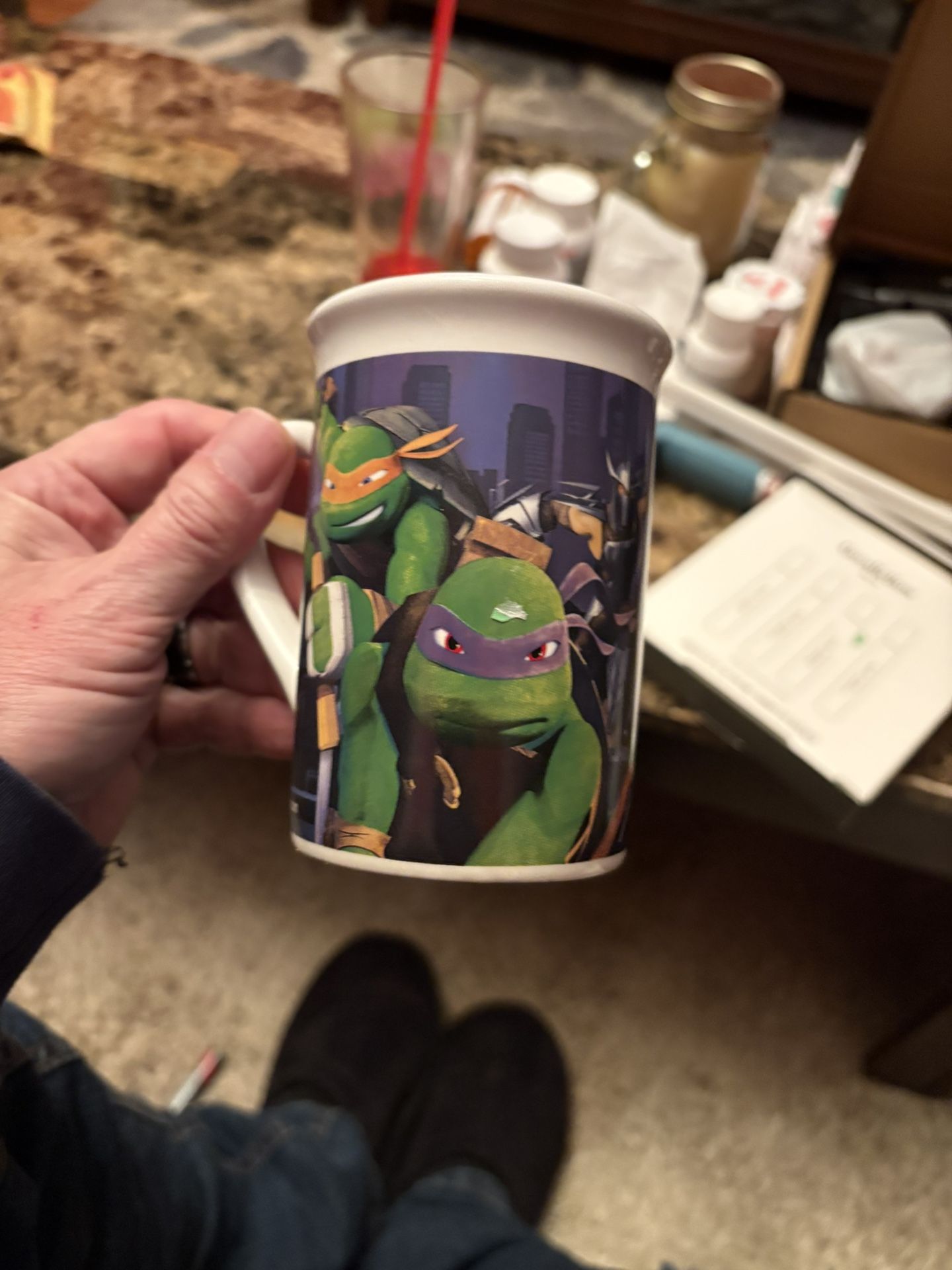 Teenage Mutant Ninja Turtles Glass Mug