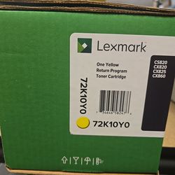 Lexmark Yellow 72K10Y0 Toner