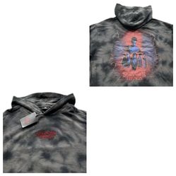 H&M x Stranger Things Hoodie Sweatshirt Mens XL New Embroidered Logo