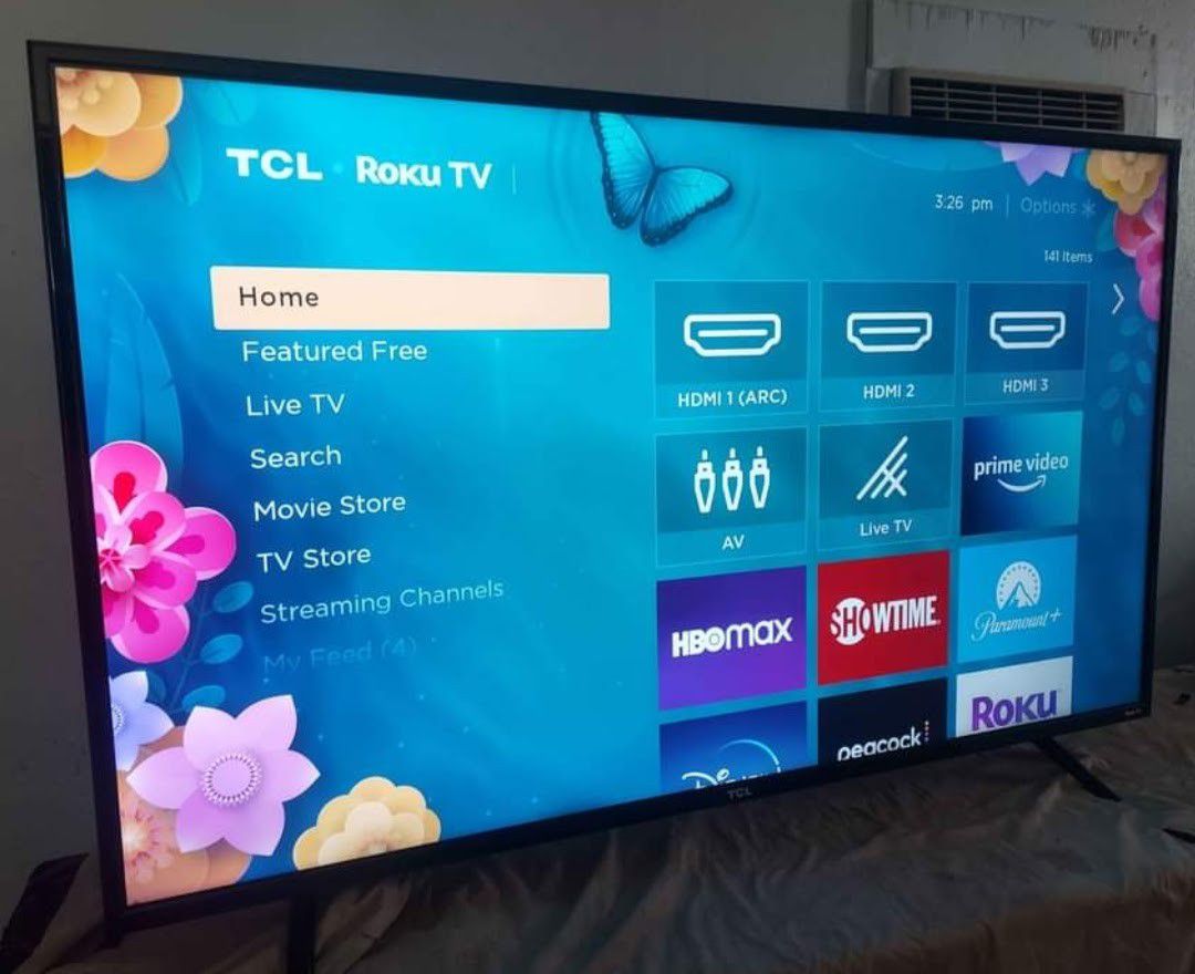 TCL 65"   4K  SMART TV  LED  HDR  With  APPLE TV   DOLBY  VISION  FULL  UHD  2160p🟩 ( FREE  DELIVERY ) 🟩 NEGOTIABLE 🟩