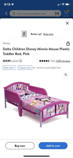 Minnie Mouse Bed