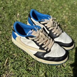 Travis Scott Fragment Jordan 1 Low US 9.5 Men