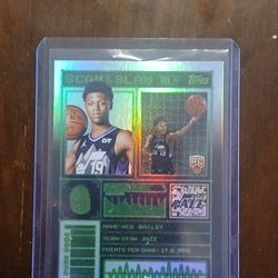 Basketball ace bailey rc card