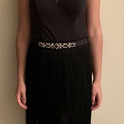 Vince Camuto Semi formal black dress size 2