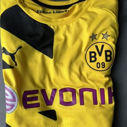 2014-15 Borussia Dortmund Player Issue Puma Home Shirt