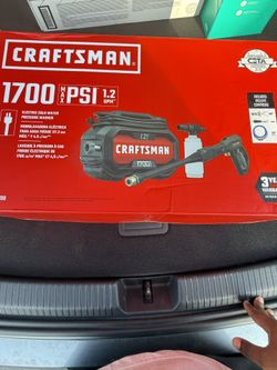 CRAFTSMAN Electric Pressure Washer, Cold Water, 1700-PSI, 1.2-GPM, Corded (CMEPW1700)