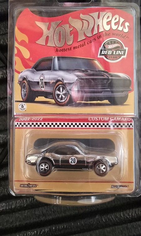 Hot Wheels RLC 67 CHROME CAMARO