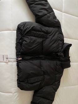 Puffit black crop puffer jacket