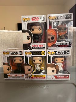 Funko Pop Star Wars Bundle – 5 Figures – Excellent Condition