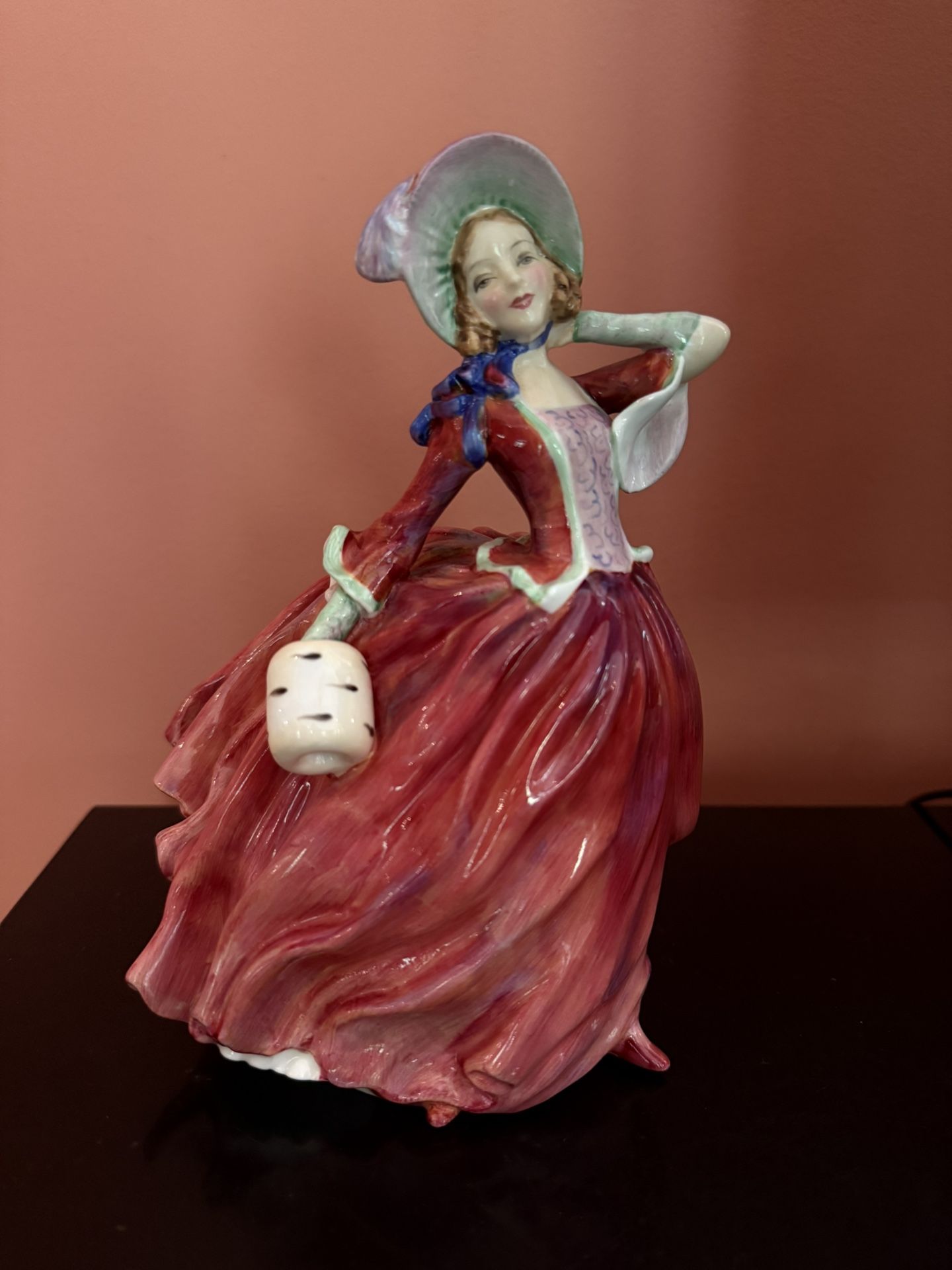 Vintage Royal Doulton Figurine “Autumn Breezes" England Handpainted