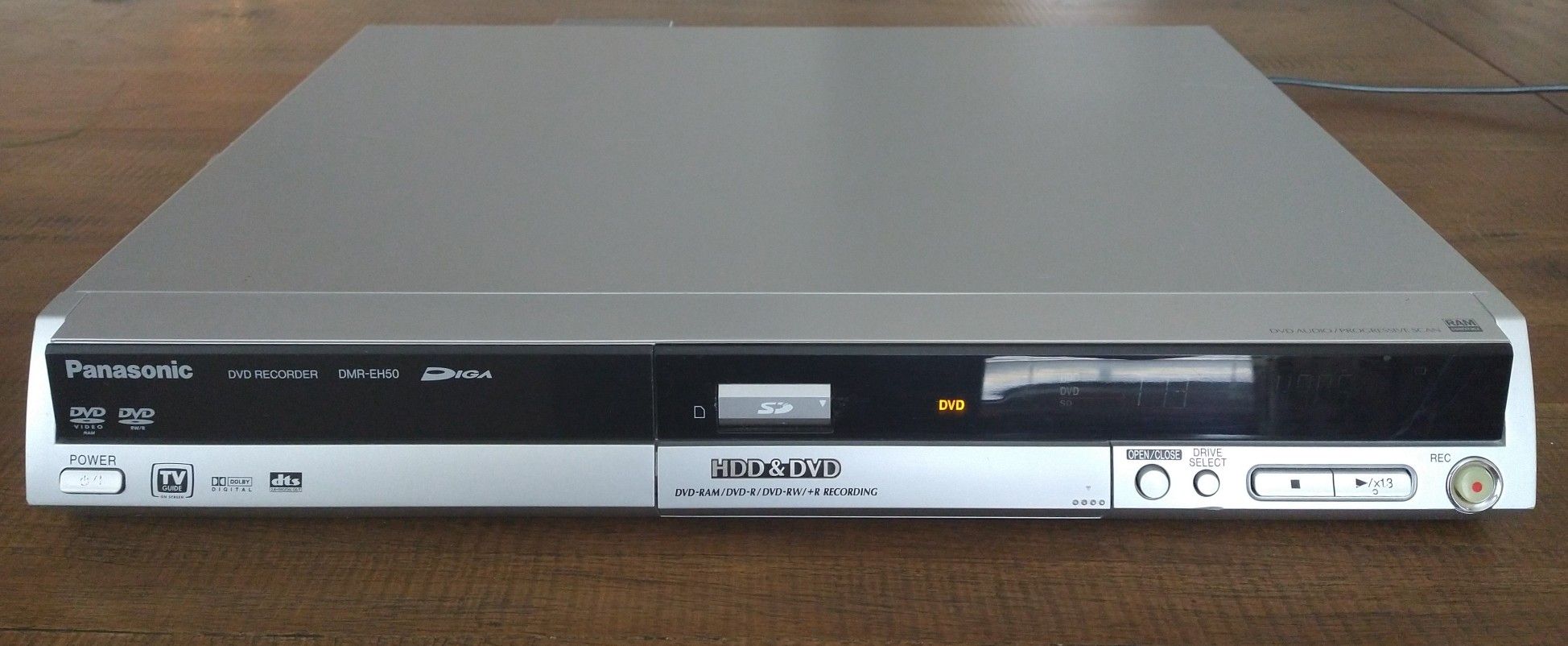 The Panasonic DMR EH50, Receiver and Amplifier , Working Great