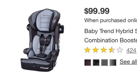 Hybrid car seat