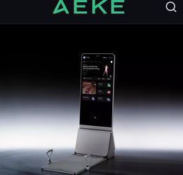 NEW AEKE K1 Smart Gym Mirror + Bench Bundle (NO Monthly Subscription!)