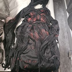 Reaper Costume For Girl.size Small