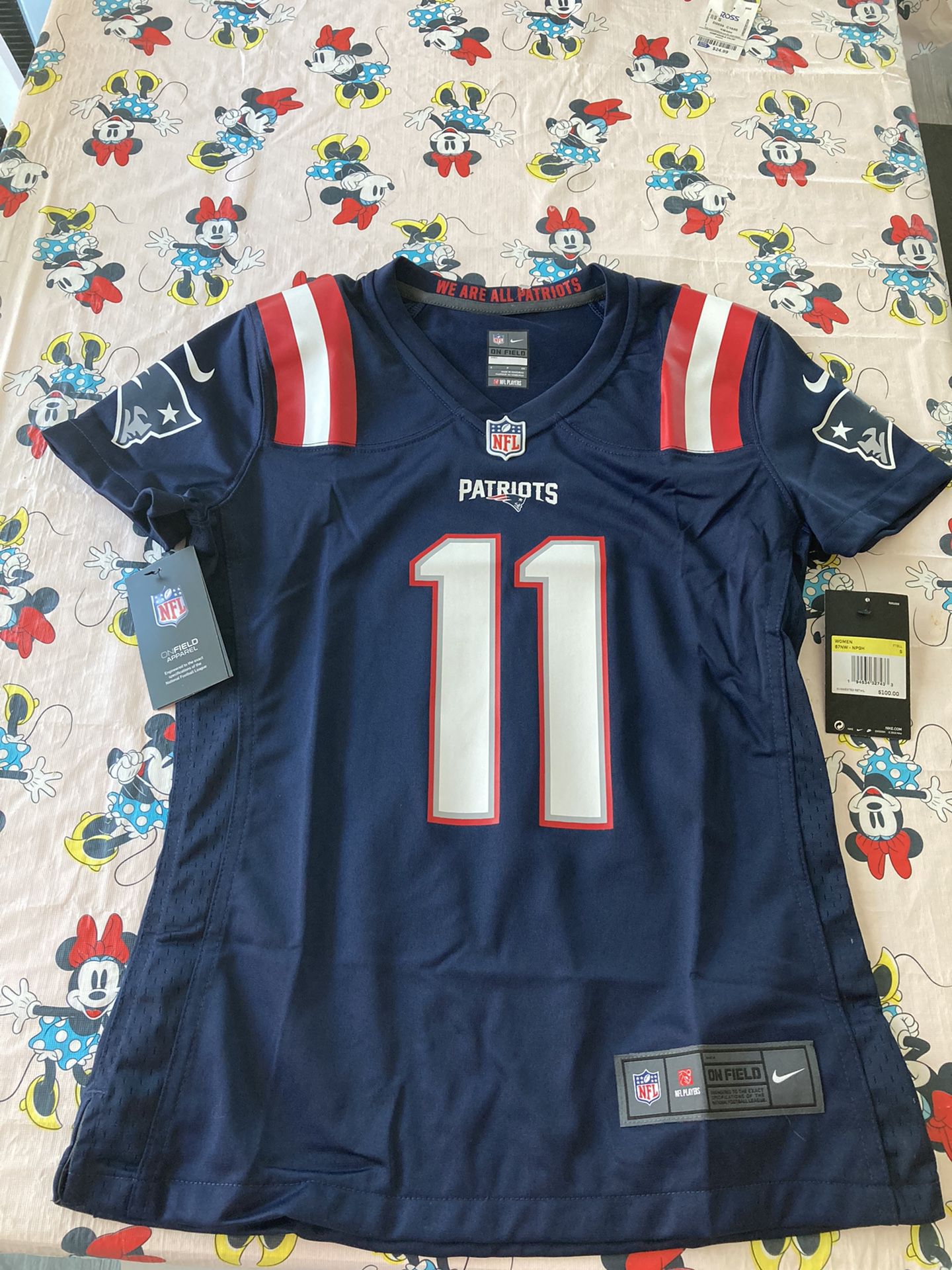 New England Patriots Jersey Womens Size M
