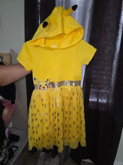 Pikachu girls costume