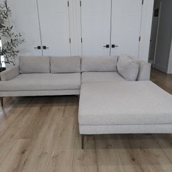 West Elm Andes Sectional Couch 