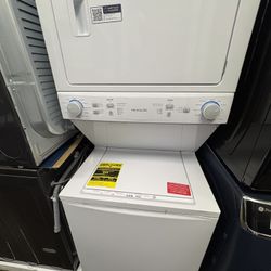 Frigidaire Laundry Center (Stacked Washer & Dryer) | ($0 Down) | No Credit Needed