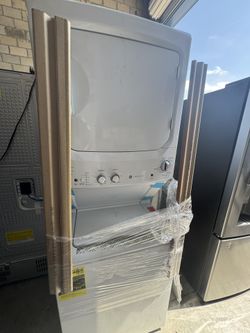 New Stacked Washer And Dryer 