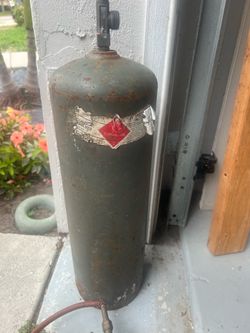 Acetylene tank 40 cu ft empty