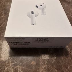 Apple AirPods 4 Wireless Earbuds, Bluetooth Headphones, with Active Noise Cancellation– Brand New & Sealed 