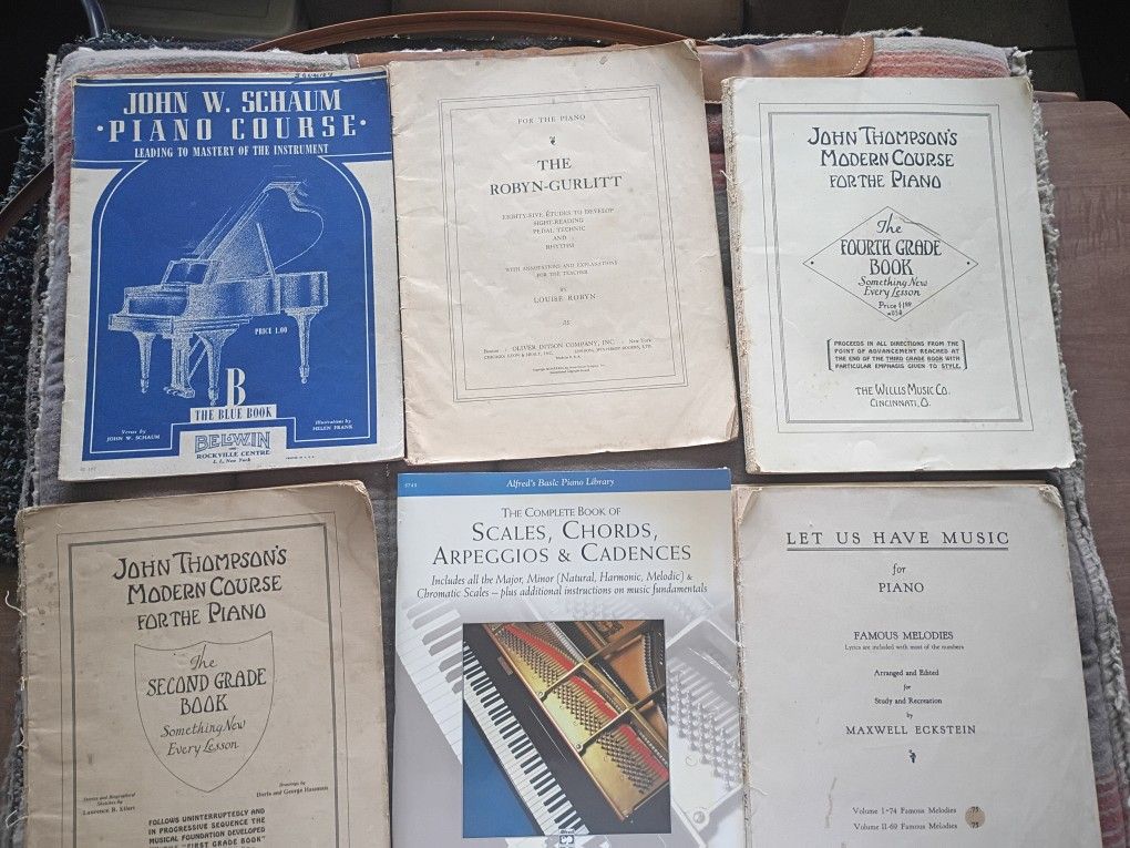 Antique Song books (1945_1950s)