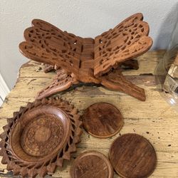 Assorted Wooden Decor