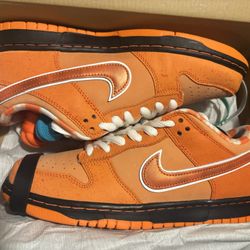 Nike Orange Lobster Dunk Size 8 $320