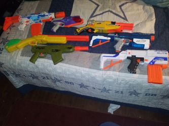 NERF GUNS