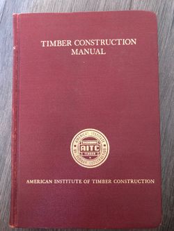 Timber Construction Manual