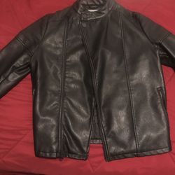 Men Xsmall leather jacket