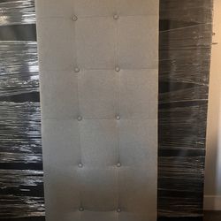 Gray Headboard