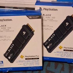 (2) WD SN850P 2TB M.2 PCIe NVMe SSD for PlayStation 5 ( WDBBYV0020BNC-WRSN 