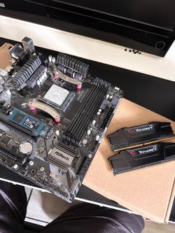 B450M PRO4 + RAM + CPU